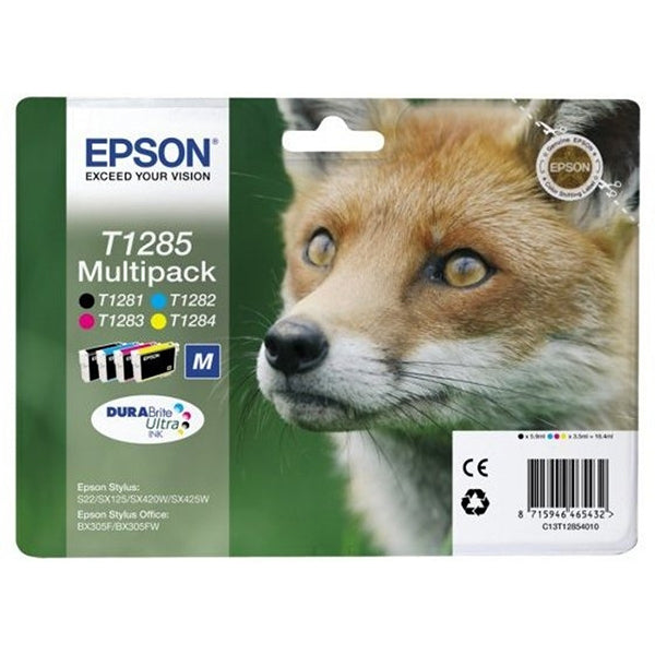 PACK 4 TINTEIROS EPSON T1285 C13T12854022