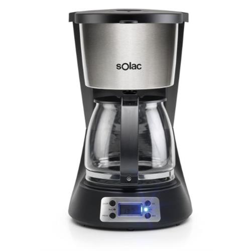 CAFETEIRA SOLAC CF4031( 1000 W - 14 CHÁVENAS - PRETO  )