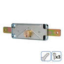 FECHADURA DE PERSIANA 154MM 3 CHAVES INCLUIDAS EDM