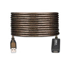 Ewent EW1022 cabo USB 15 m USB 2.0 USB A Preto