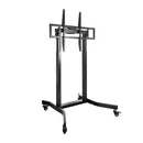 TOOQ SOPORTE SUELO RUEDAS ELECTRICO LUX 55-100 - COLOR NEGRO