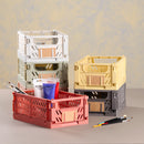 CAIXA DE ARMAZENAMENTO DOBRÁVEL 25X16,5X10CM KIT 2 PEÇAS