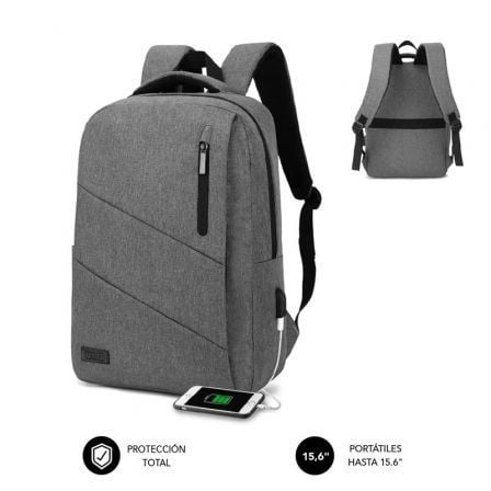 MOCHILA SUBBLIM CITY BACKPACK PARA PORTÁTEIS ATÉ 15.6" COM PORTA