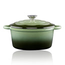 POTE DE CERÂMICA 3,8 L COR VERDE 3,8 L, Ø24 X 11,8 CM
