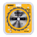 DISCO PARA CONSTRUÇÃO Ø165X20MM 18T (AC) DT1933-QZ DEWALT