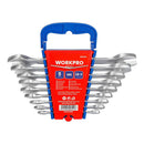 CHAVES FIXAS, CONJUNTO DE 9 PEÇAS. WORKPRO