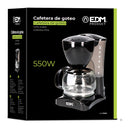 MÁQUINA DE CAFÉ DE FILTRO 6 CHÁVENAS POTÊNCIA:550W EDM