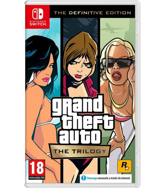 Nintendo Grand Theft Auto: The Trilogy – The Definitive Edition D