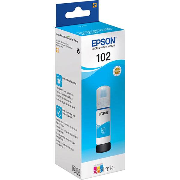 Epson 102 tinteiro 1 unidade(s) Original Ciano