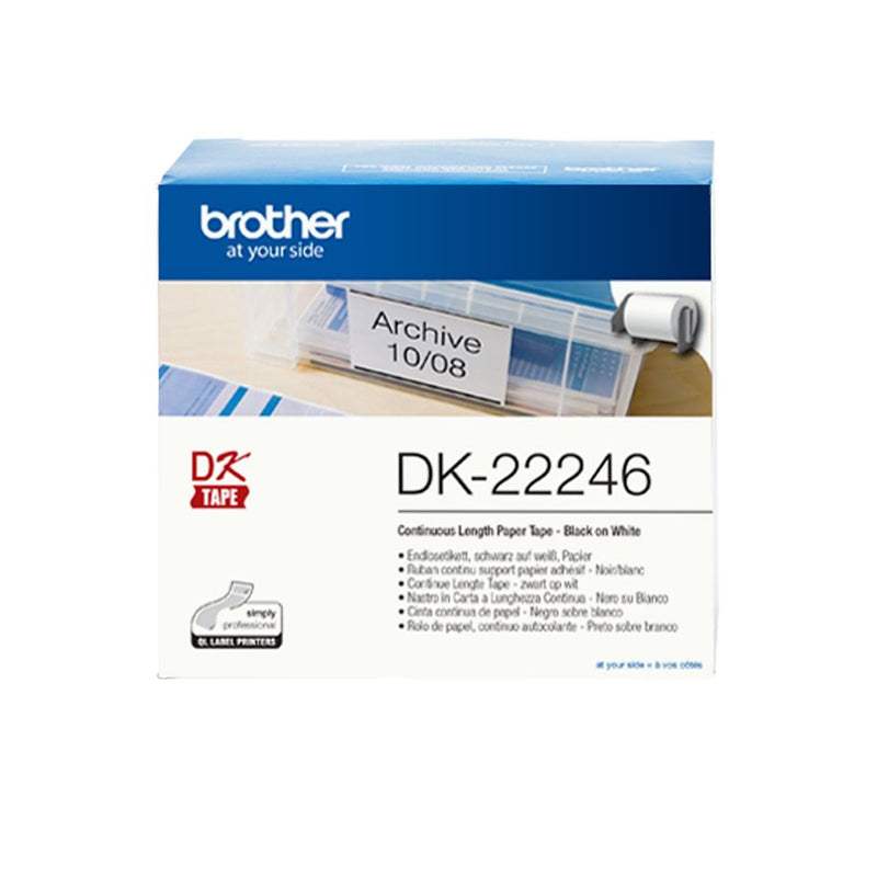 Brother DK-22246 etiquetadora Preto sobre branco