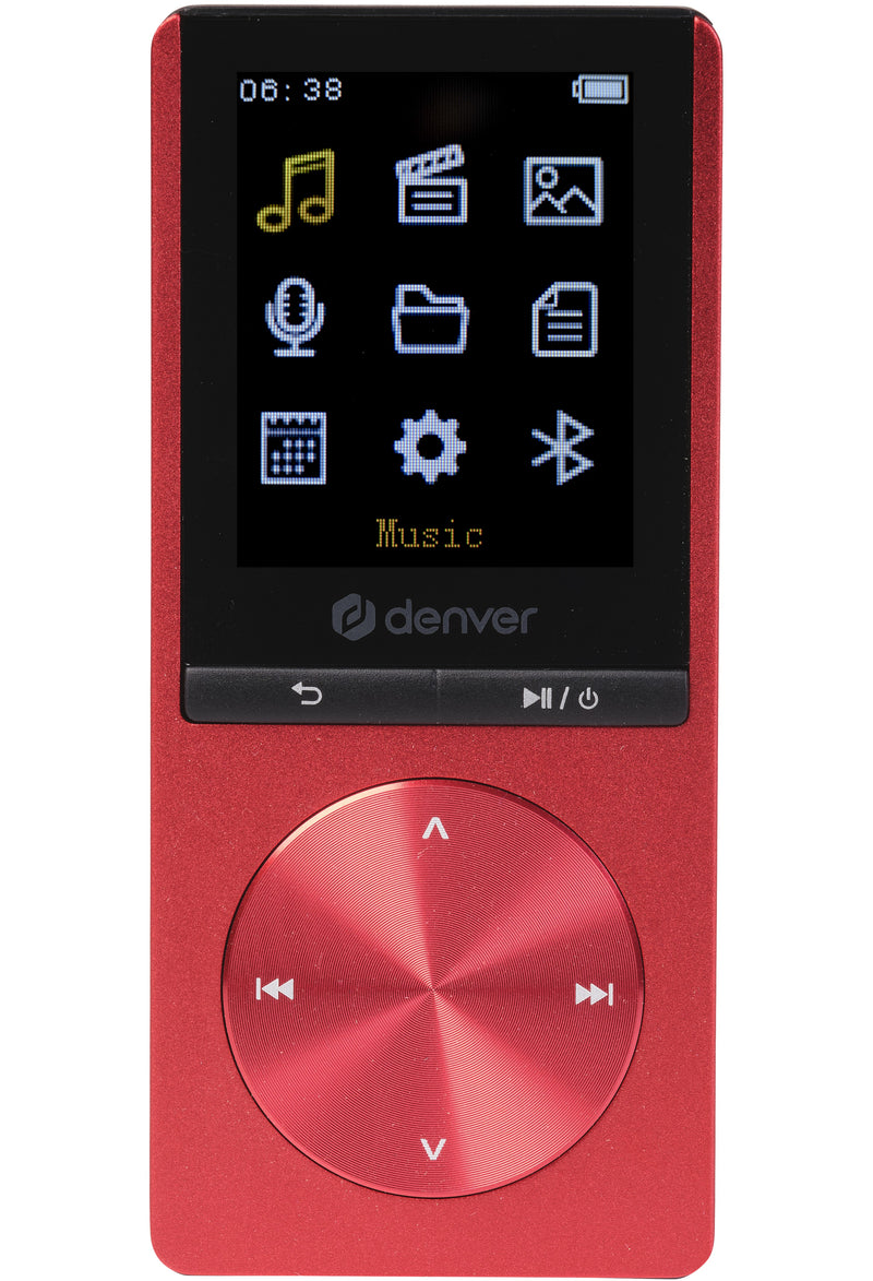 REPROD. MP4 DENVER MP-1820R RED