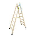 ESCADOTE DE MADEIRA DEGRAUS LARGOS 190CM ALTURA BLD-7 PLABELL