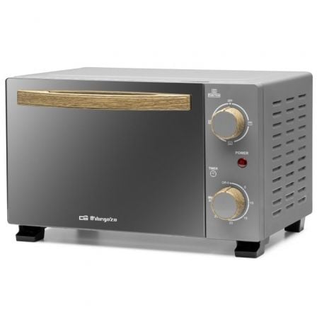 HORNO DE SOBREMESA ORBEGOZO HO 995 800W CAPACIDAD 10L GRIS