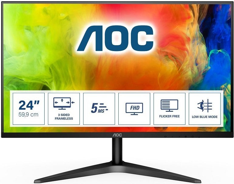 AOC B1 24B1H monitor de ecrã 59,9 cm (23.6") 1920 x 1080 pixels F