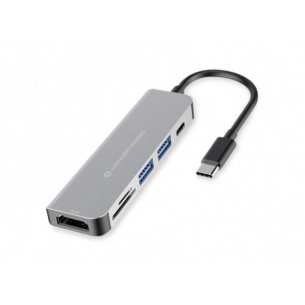 Conceptronic DONN02G hub de interface USB 3.2 Gen 1 (3.1 Gen 1) T