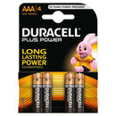 PILA DURACELL ALCALINA PLUS PBA AAA LR03 K4 1 BL