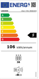 GARRAFEIRA 38 GARRAFAS LIEBHERR UWPRI 3782