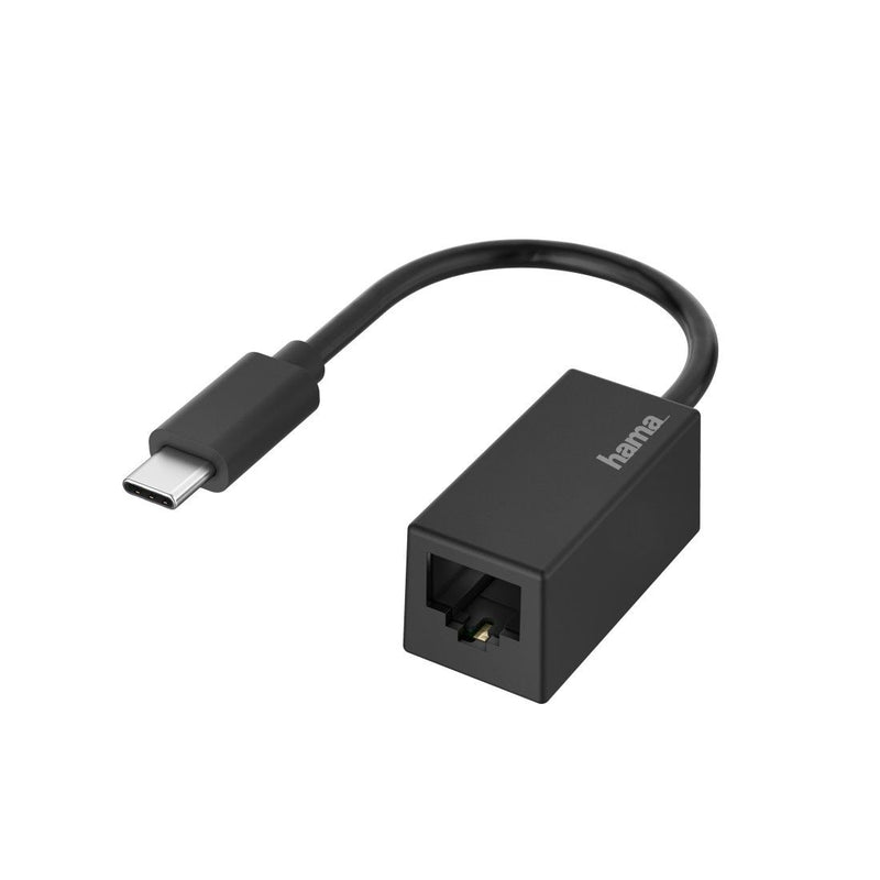 ADAPTADOR DE REDE HAMA USB-C  LANETHERNET, GIGABIT ETHERNET- 2003