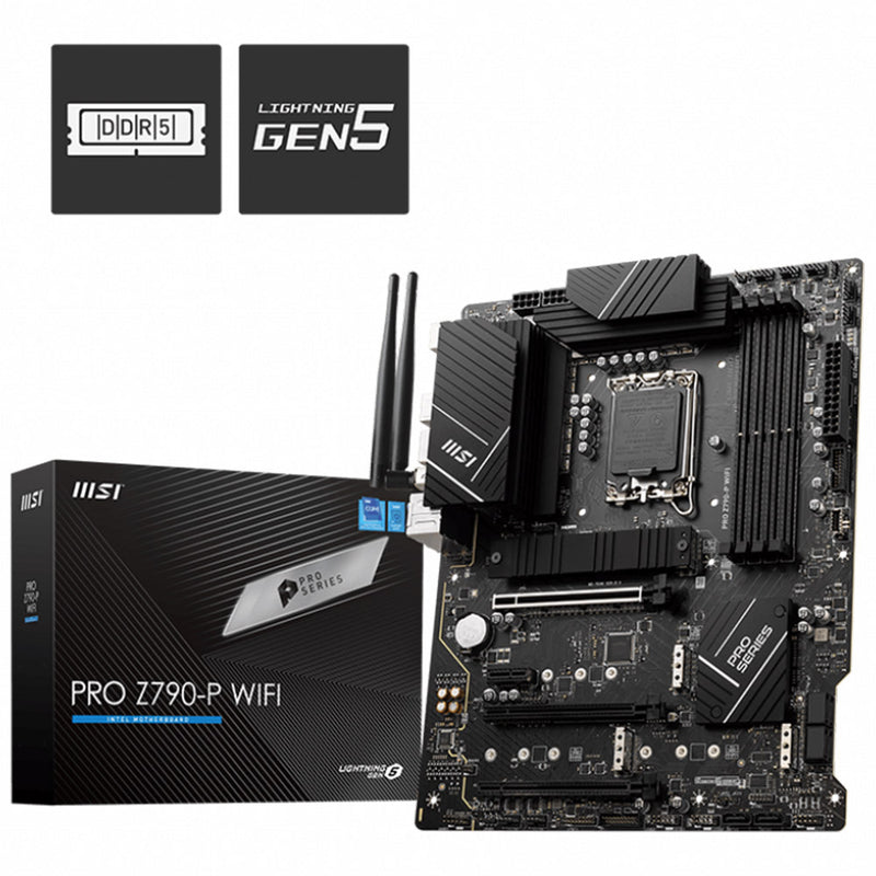 MSI PRO Z790-P WIFI motherboard Intel Z790 LGA 1700 ATX