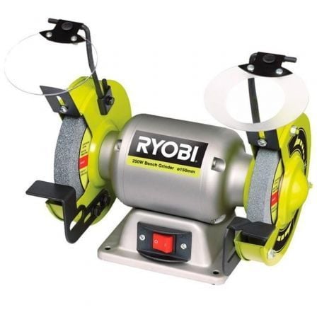 ESMERILADORA DE BANCO RYOBI RBG6G1 250W