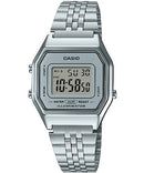 RELOJ DIGITAL CASIO VINTAGE ICONIC LA680WEA-7EF 33MM GRIS Y PLATA