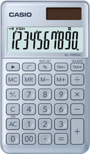 CALCULADORA CASIO SL-1000SC AZUL CELESTE