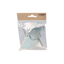 PACK 2 UNID. POLEIA NYLON 40MM PARAFUSO MADEIRA EDM
