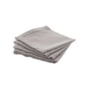 PACK 4 GUARDANAPOS DE ALGODÃO COR TOPO 40X40CM