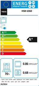 FORNO TEKA HSB 6360 INOX