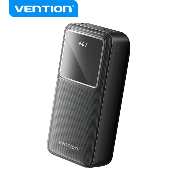 POWERBANK 30000MAH VENTION FHMB0 22.5W NEGRO