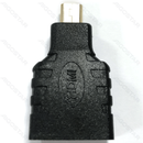 ADAPTADOR HDMI (FÊMEA PARA MACHO) PRETO