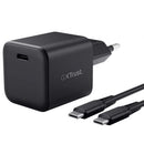 CARGADOR DE PARED GAN TRUST GAMING GXT 1258 SWITCH 2 1XUSB TIPO-C