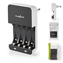 CARREGADOR DE PILHAS NIMH AAAAA