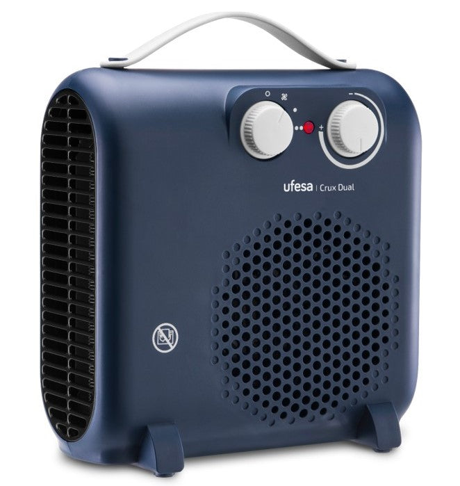 TERMOVENTILADOR UFESA -CRUXDUALBLUE( 2000 W - 2 T - AZUL  )