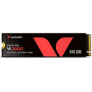 VERBATIM SSD VI3000 512GB PCIE NVME M.2 (3000MBS)
