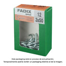 CAIXA M 12 UNID. CAMARÃO ABERTO ZINCO 3,0X50MM FADIX