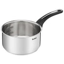 Tefal Emotion E3013004 panela funda 3 l Redondo Preto, Aço inoxid