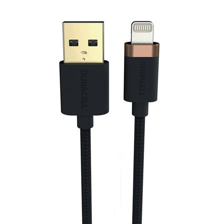 Duracell USB7022A cabo Lightning Preto