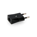 FICHA 10A 250V PRETA 4MM (RETRACTILADA) EDM