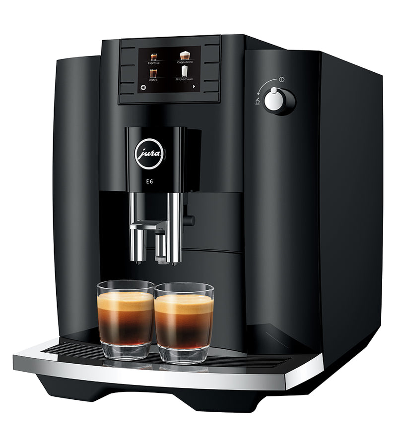 CAFET. JURA E6 PIANO BLACK SUPERAUTOMATICA 15437