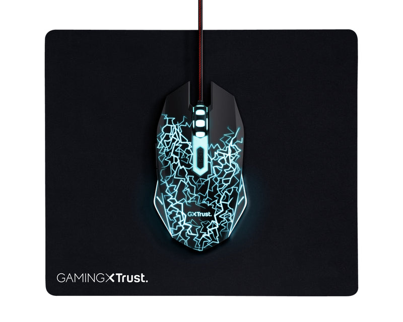 PACK GAMING TRUST GAMING 24752 RATO ÓPTICO + TAPETE