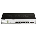 SWITCH D-LINK 8-PORT 101001000MBPS GIGABIT + 2 SFP PORTAS