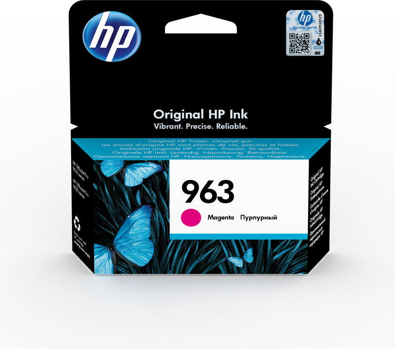 HP Tinteiro Original 963 Magenta