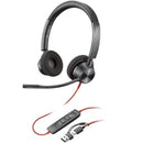 POLY Headset Estéreo Blackwire 3320 com USB-C certificado para Mi