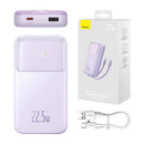 POWERBANK BASEUS COMET 20000MAH, USB DO USB-C, 22,5W (ROXO)