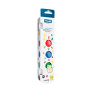 MILAN PACK DE 6 BOTES DE PINTURA PARA DEDOS - 25 ML - FACIL APLIC