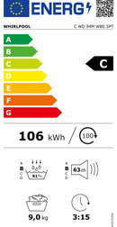 SECADORA WHIRLPOOL CWD94MWBS 9K BCAL