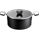 TACHO TEFAL EXCELLENCE INDUÇÃO 24CM + TAMPA VIDRO - G3284653
