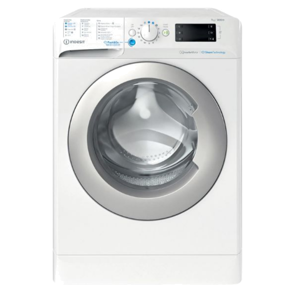 MÁQUINA DE LAVAR ROUPA INDESIT BWE71295XWSVSPT( 1200 RPM - 7 KG -