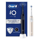 ESCOVA DE DENTES ELÉTRICA BRAUN IO2DUO PRETO+ ROSA ( RECARREGÁ